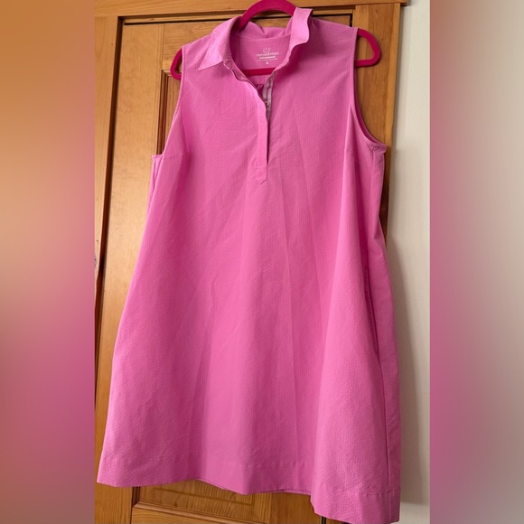 Vineyard Vines Dresses & Skirts - Vineyard Vines Dress Pink Sleeveless performance spring summer size XL